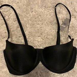 NWT Aerie Black 34C Balconette Bra